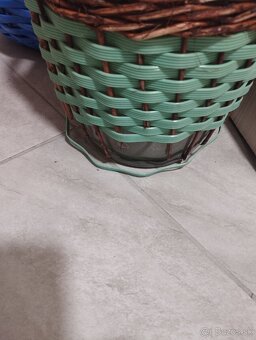 Demižony s vypletom na vino 34l,15l a 3l - 2
