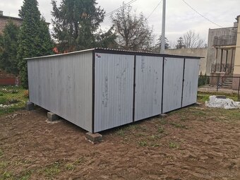 Lacné plechové garáže – 2. trieda (nové) - 2