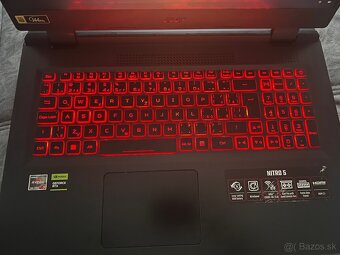 Predám notebook ACER Nitro 5+herná myš+privacy filter - 2