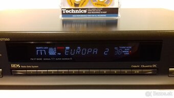 2x spickovy tuner TECHNICS ST-GT550+RDS, ClassAA, AT28, AT14 - 2