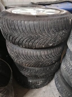 Disky originál Audi 5x112 r16 Zimná sada 225/60/r16 - 2