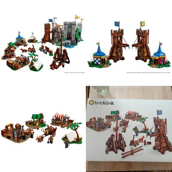 LEGO BrickLink Obliehací tábor 910045 - 2