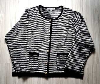 Dámsky svetrík/pletené sako, zn. Blancheporte - 2