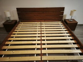 predam postel, komodu a nocne stoliky z masivu - 2