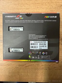 G.Skill Trident Z5 Neo RGB DDR5-6000 CL30 64GB - 2