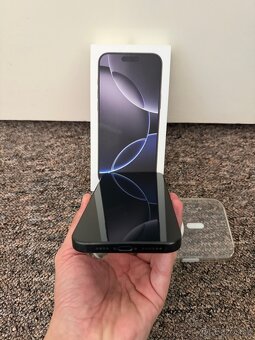 Apple iPhone 16 Pro 256 GB BLACK TITAN Čierny Titán TOP STAV - 2