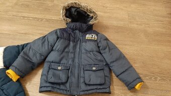 chlapčenská  zimna bunda 2x - 2
