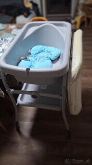 Prebalovací pult + vanička - 2