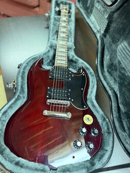 Predám el.gitaru SG BaCH cherry - 2