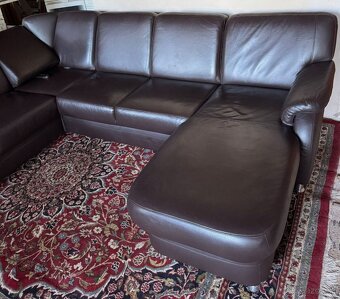 Moderní kožená sedačka do Účka, 4976 - 2