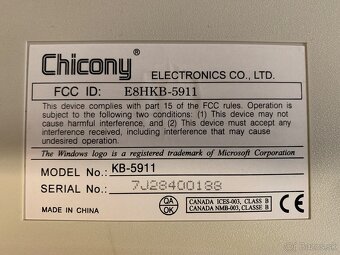 Klavesnica Chicony - 2