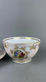 Porcelán tri grácie, raňajkový set - 2