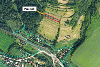 Čierny Balog - 560 m2 POĽNOHOSPODÁRSKY pozemok - 2