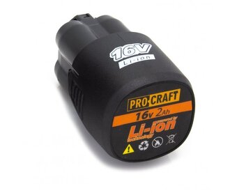 Akumulátorová batéria, 16 V Li-ion, 2000 mAh Procraft 16/2 - 2