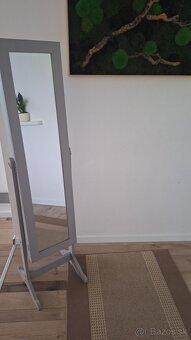 Šperkovnica zrkadlo skrinka na šperky organizér - 2