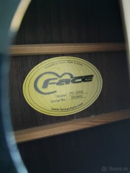 Predam akusticku gitaru FACE DG 26BK - 2