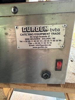 Kebab gril plynový - 2