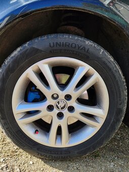 Škoda 5x100 R16 original sada - 2