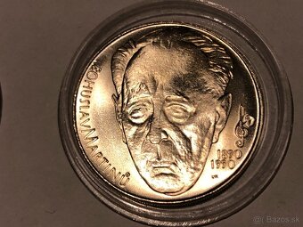 Slovenske CSSR CSFR Rakuske strieborne mince UNC a Circ - 2