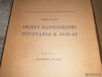 Dejiny slovenského povstania - 2 diely - 2