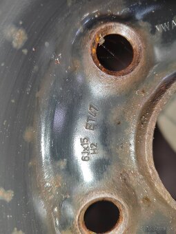 5x112 R15 Plechove disky org. VW - 2