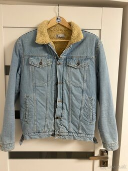 Zateplena riflova bunda - 2