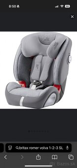 Autosedacka Britax romer evolva - 2