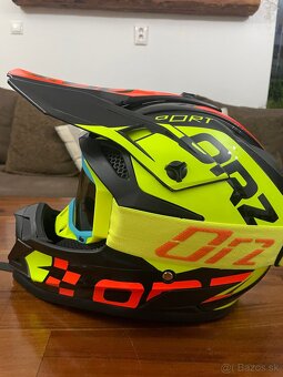 Motocrossová, prilba, - 2