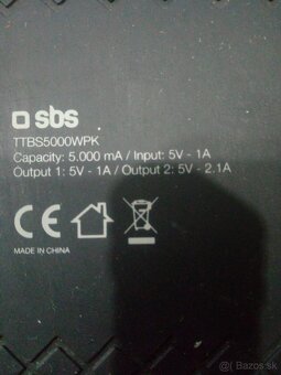 Solárna powerbanka SBS - 2