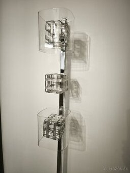 Štýlové stojanové svietidlo LUXERA 46005 TOGO (chróm/sklo) - 2