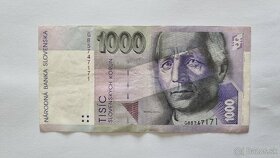 Slovenské bankovky 1.000 Sk - 2