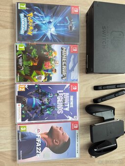 Predám Nintendo Switch s hrami - 2