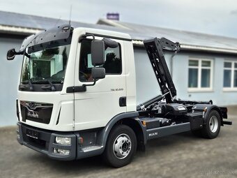 Man TGL 12.220 BL Sklápač s odklopným valníkom + Ťažné - 2