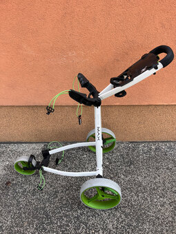 BigMax Blade IP Trolley golfový vozík white/lime - 2
