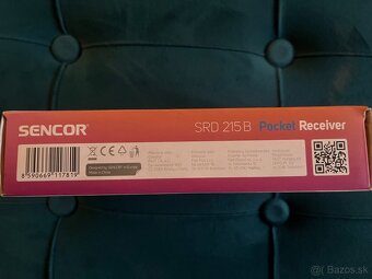 Sencor vreckove radio mp3 usb micro sd card - 2