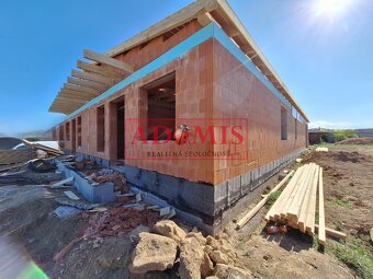 Predáme bungalov 4izbový Košice - Šaca 135m2,tep.čerpadlo,re - 2
