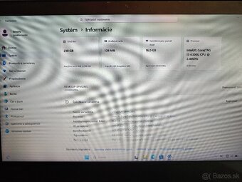 Predám notebook Lenovo t470 2x bateria - 2