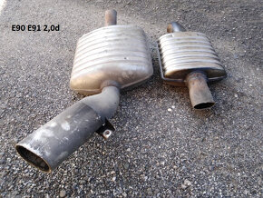 BMW E90 E91 E60 E61 E87 E65 výfuk, diesel - 2