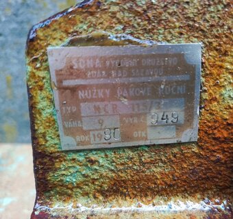 Ručne pákové nožnice s podstavcom - 2