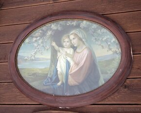 Predám starožitné náboženské obrazy- cena za kus 16 EURO - 2