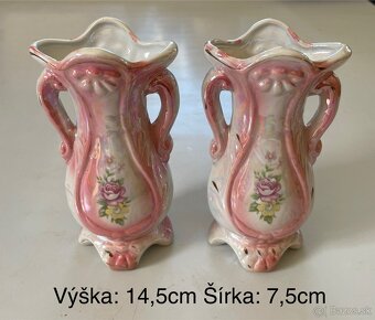 Porcelánové vázičky - 2