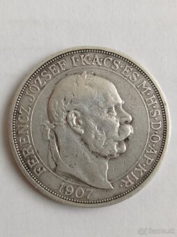 5 Korún - Korona 1907 KORUNOVAČNÁ - 2
