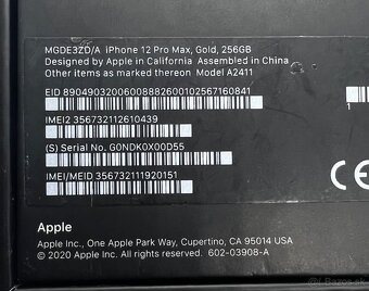 iPhone 12 PRO MAX 256GB GOLD - 2