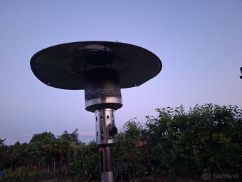 Terasový plynový ohrievač, plynová lampa ma LPG. - 2