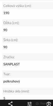 Sprchový kút - 2