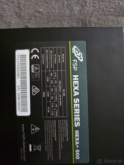 PC zdroj Forton Hexa+ 500w - 2