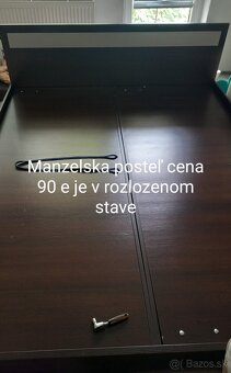 Predám manželskú posteľ - 2