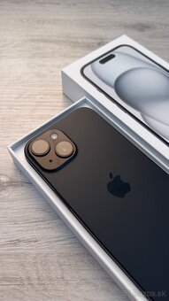 Iphone 15 256gb čierny, úplne novy - 2