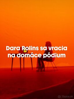 Dara Rolins 2 lístky na státie 8.11.25 BA Tipos Aréna - 2