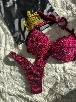 Súťažné plavky na bikini fitness - 2